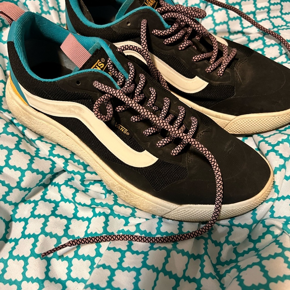Vans Black and White Sneakers